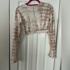 brand new with tags adika tie dye long sleeve top